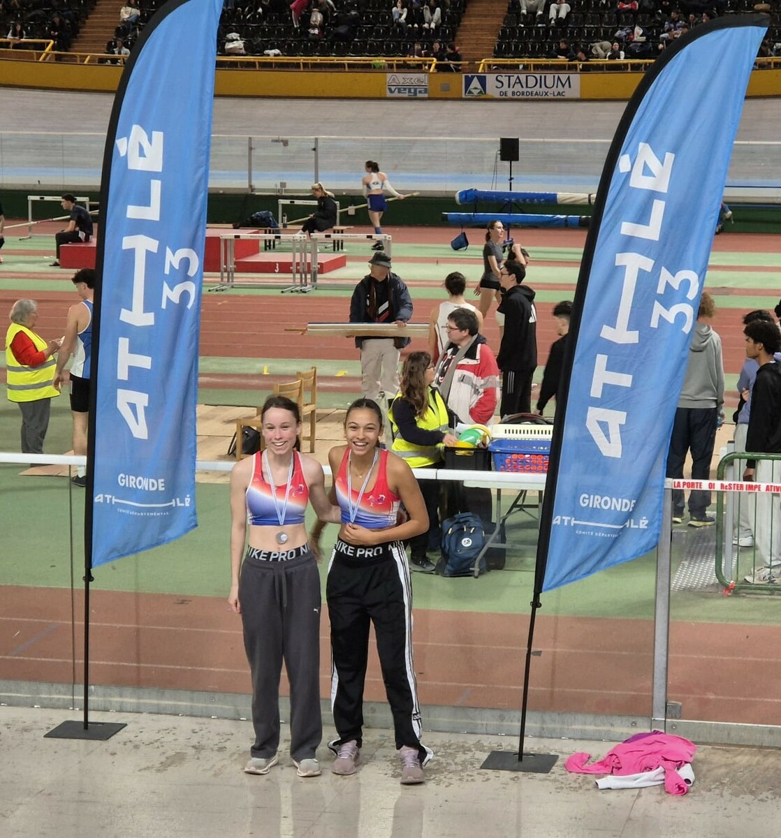 Championnats de Gironde en salle 2025 - 1re journée