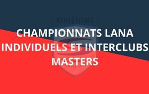 Championnats Lana individuels et interclubs masters – 26/04/25