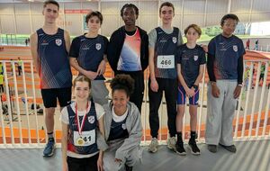 Championnats régionaux N-A en salle Minimes à Limoges