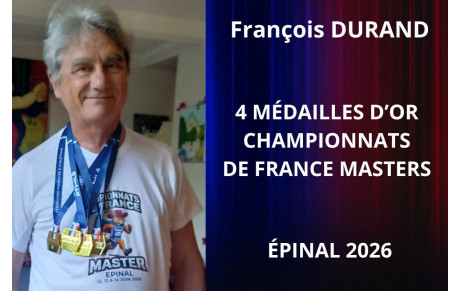 Championnats de France Masters – 12-14/06/26