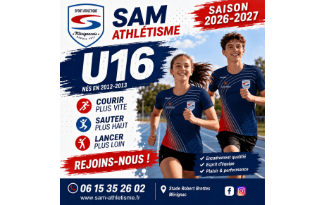 RENTRÉE MINIMES (U16)