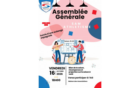 Assemblée générale  16 Octobre 2026