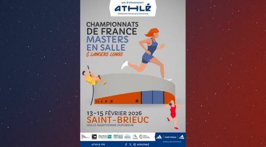 Championnats de France Masters en salle – 13-15/02/26