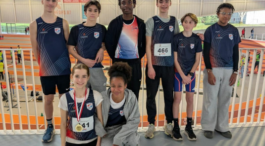 Championnats régionaux N-A en salle Minimes à Limoges
